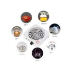 Réchaud électrique efficace et économique en Métal Hot Plate Mini gaz électrique - 880g - 220 V-230 V v2