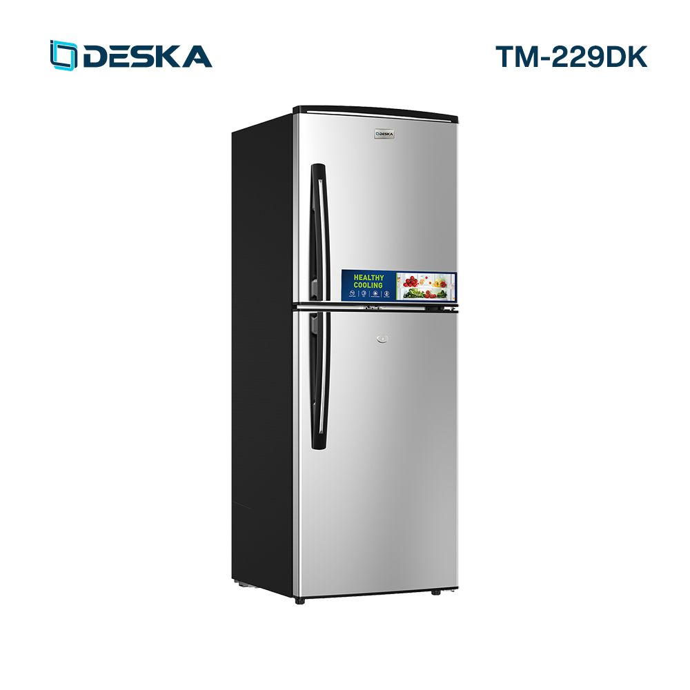 REFRIGERATEUR DESKA 2PORTES GRIS TM229DK REFRIGERATEUR DESKA 2PORTES GRIS TM229DK