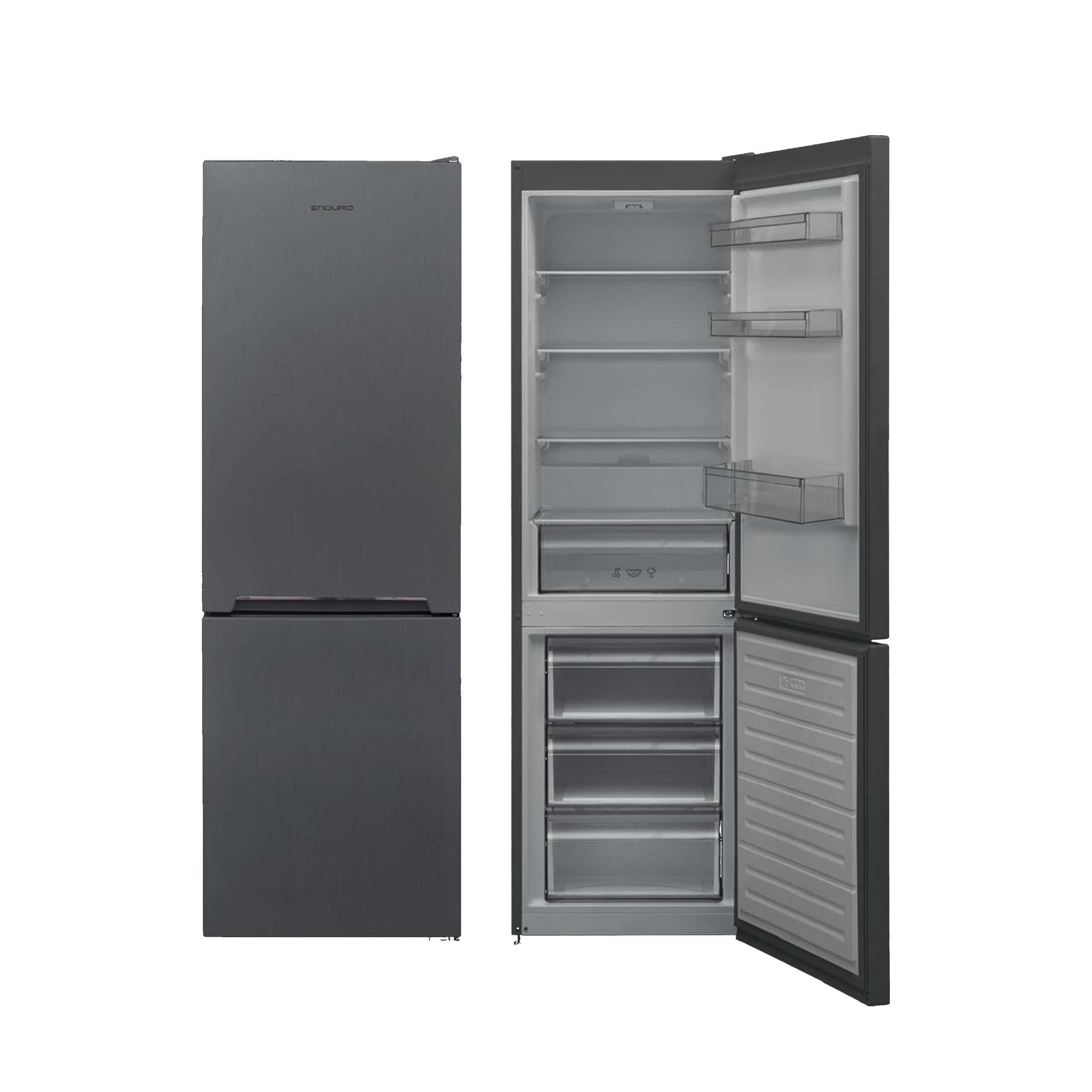 REFRIGERATEUR ENDURO COMBINE 3TIROIRS NOFROST 400LITRES DARK INOX RCNT400DSX REFRIGERATEUR ENDURO COMBINE 3TIROIRS NOFROST 400LITRES DARK INOX RCNT400DSX