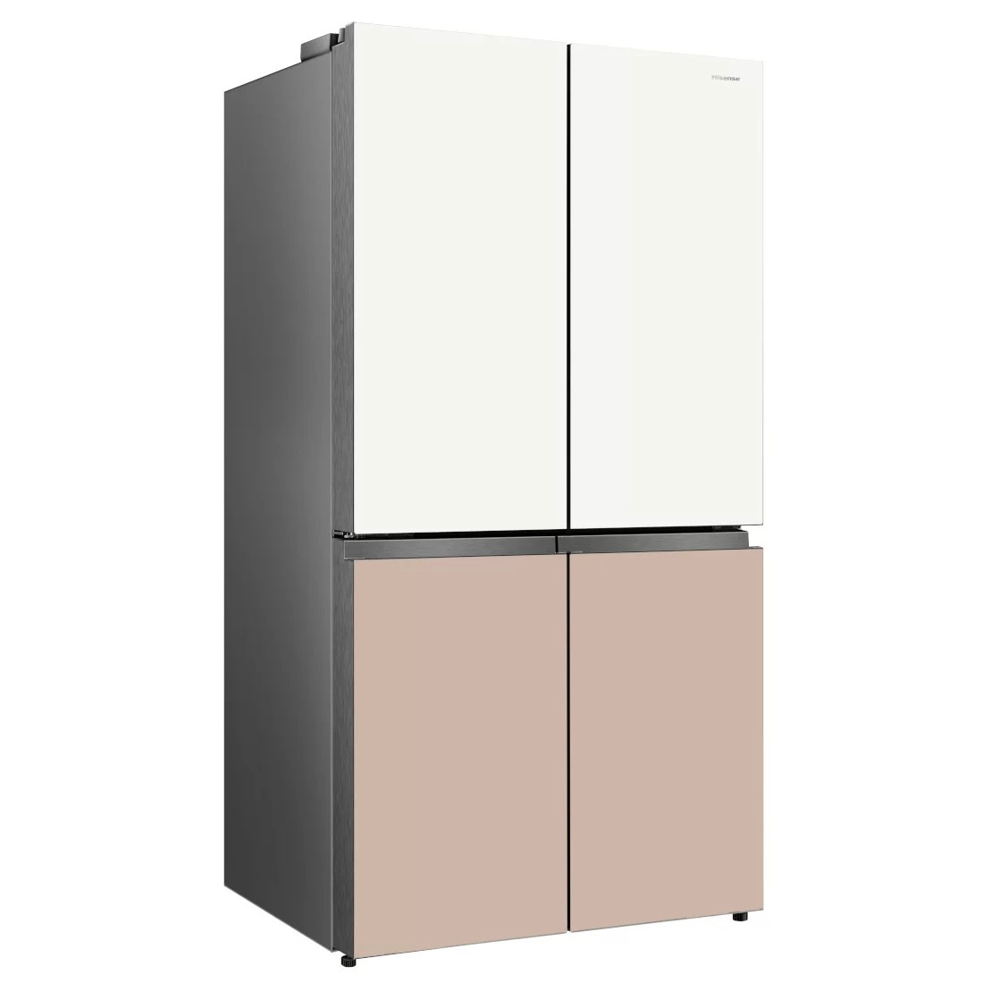 REFRIGERATEUR HISENSE SIDE BY SIDE 4PORTES 560LITRES VERRE COLORE RC73WC4SW REFRIGERATEUR HISENSE SIDE BY SIDE 4PORTES 560LITRES VERRE COLORE RC73WC4SW