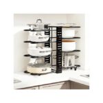 Support De Rangement De Cuisine Multifonctionnel Pliable,support De Rangement Pour Couvercle De Pot