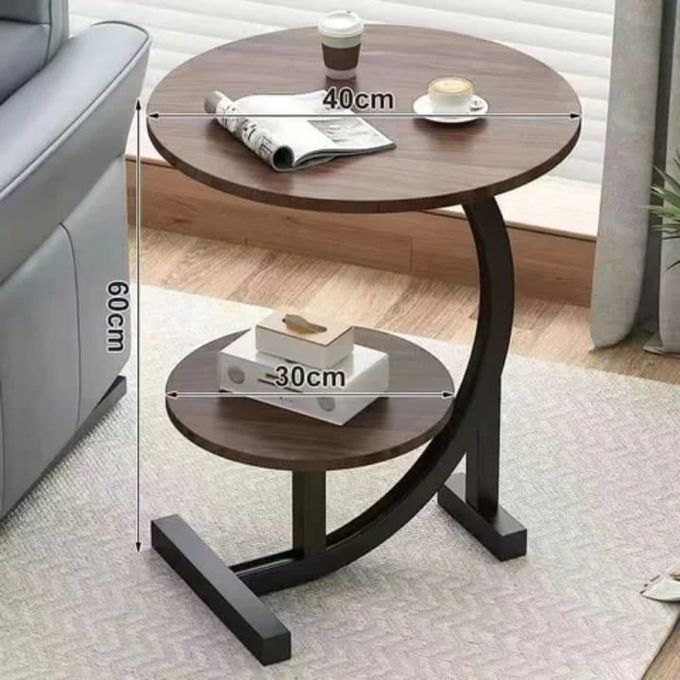 Table basse moderne en forme de CERCLE - bois Table basse moderne en forme de CERCLE - bois