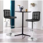 Tabouret de bar noir très classe