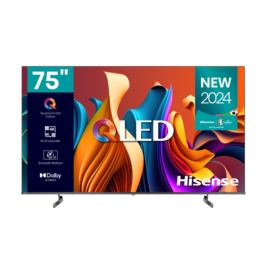 TELEVISEUR HISENSE 75′ LED SMART VIDAA 4K QLED QUANTUM DOT 75Q6N TELEVISEUR HISENSE 75′ LED SMART VIDAA 4K QLED QUANTUM DOT 75Q6N