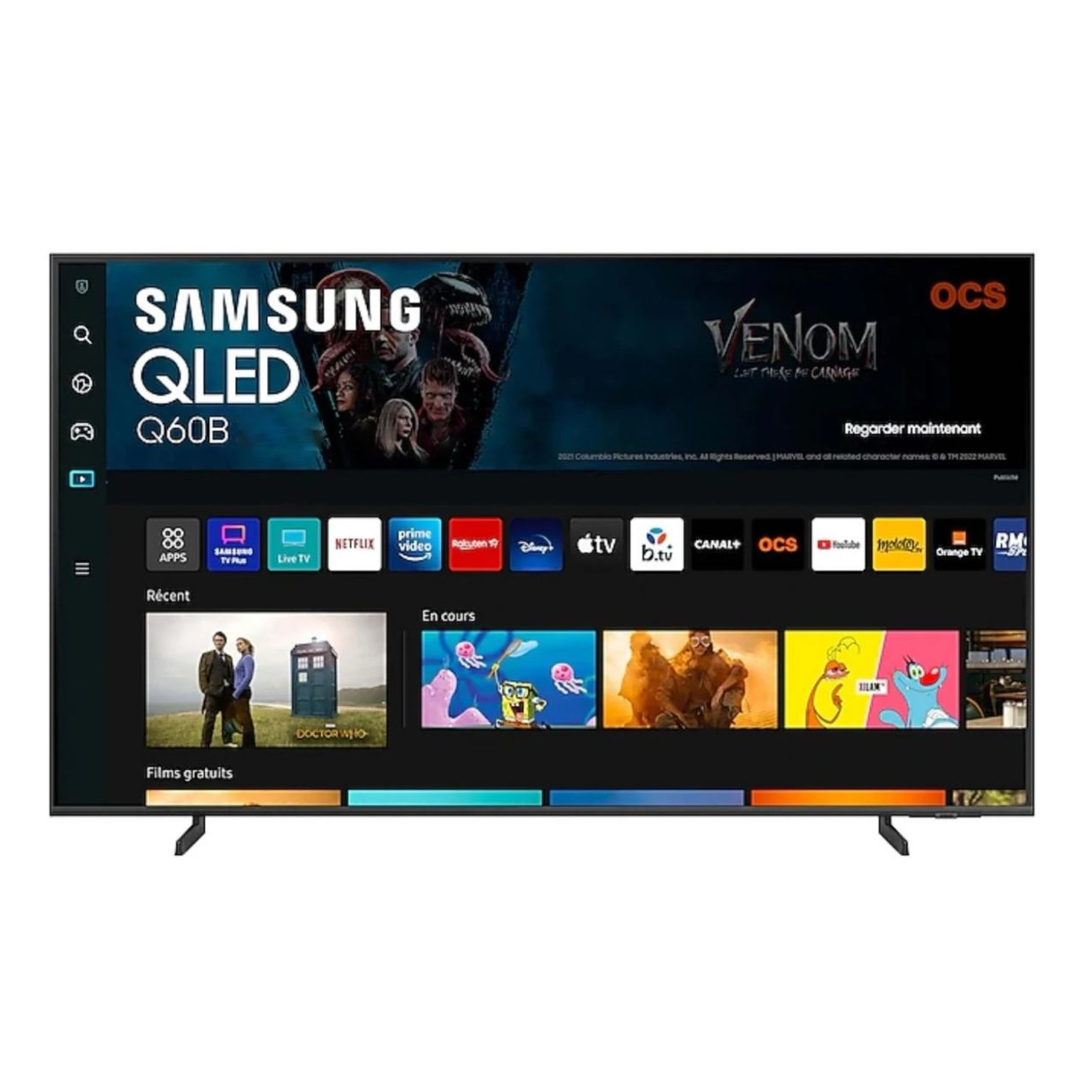 TELEVISEUR SAMSUNG 55 » QLED 4K 55Q60D TELEVISEUR SAMSUNG 55 » QLED 4K 55Q60D