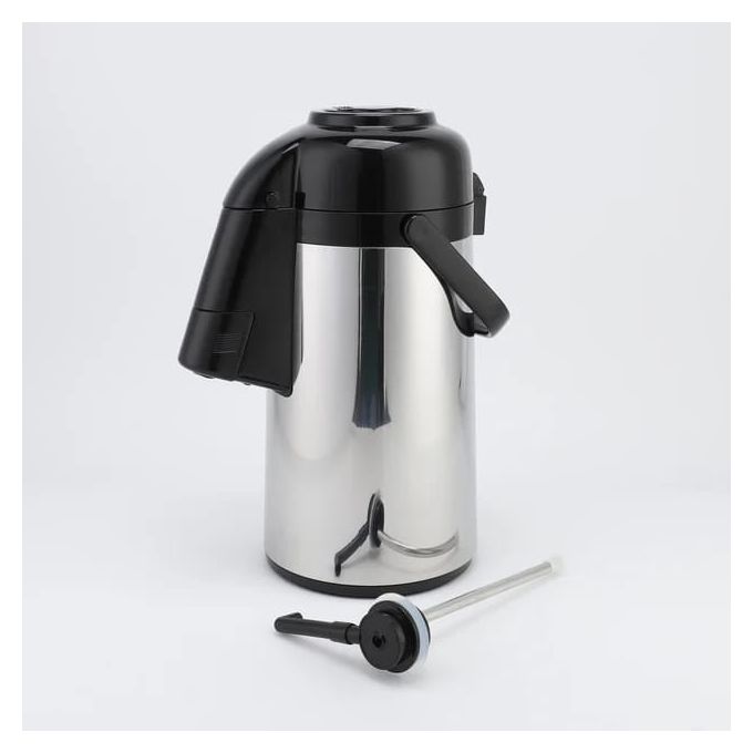 Thermos Isotherme 3l Inoxydable - Gris/Noir Thermos Isotherme 3l Inoxydable - Gris/Noir