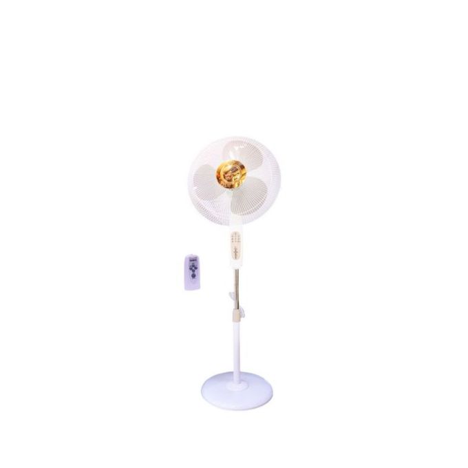 Ventilateur Sur Pied avec Télécommande -qualité - Blanc Ventilateur Sur Pied avec Télécommande -qualité - Blanc