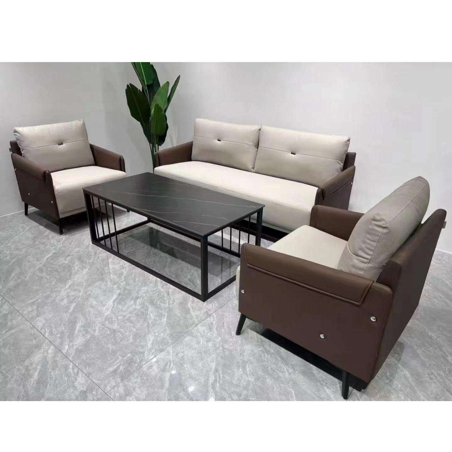 Salon de Bureau 5 Places Accueil Confortable Salon de Bureau 5 Places Accueil Confortable