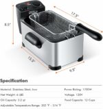Friteuse électrique 3,5 Litres – Image 7