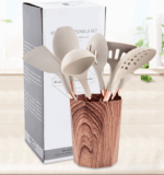 Lot de 11 pièces ustensiles en silicone