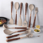 Lot de 11 pièces ustensiles en silicone – Image 4